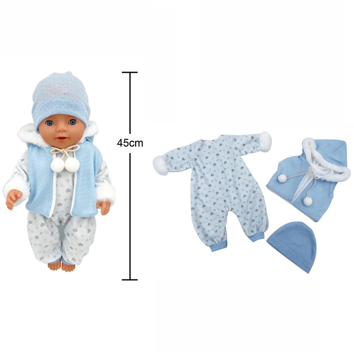 ROPA BEBÉ REBORN CELESTE