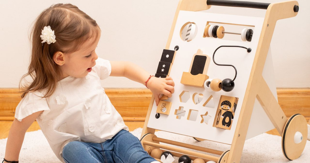 correpasillos de madera montessori para niños