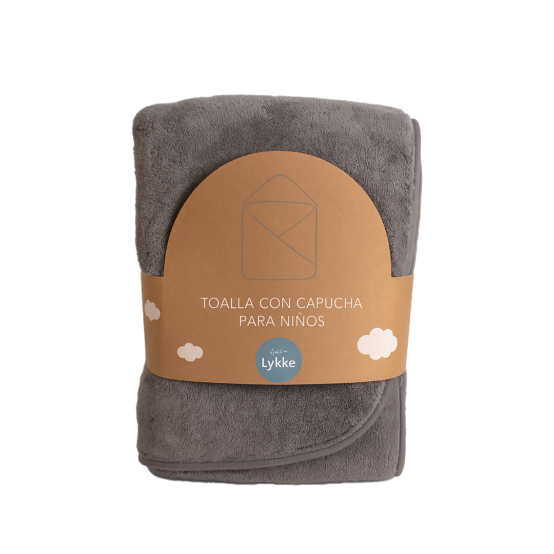 TOALLA CON CAPUCHA PARA NIÑOS