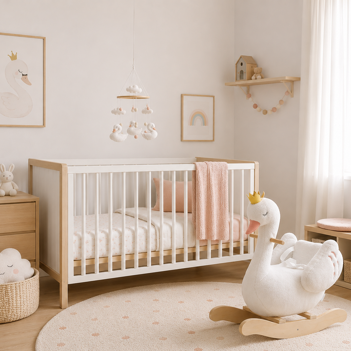 MOVIL BEBE CISNES