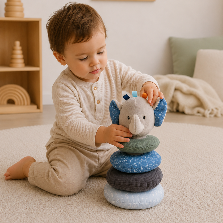 ELEFANTE DE PELUCHE APILABLE