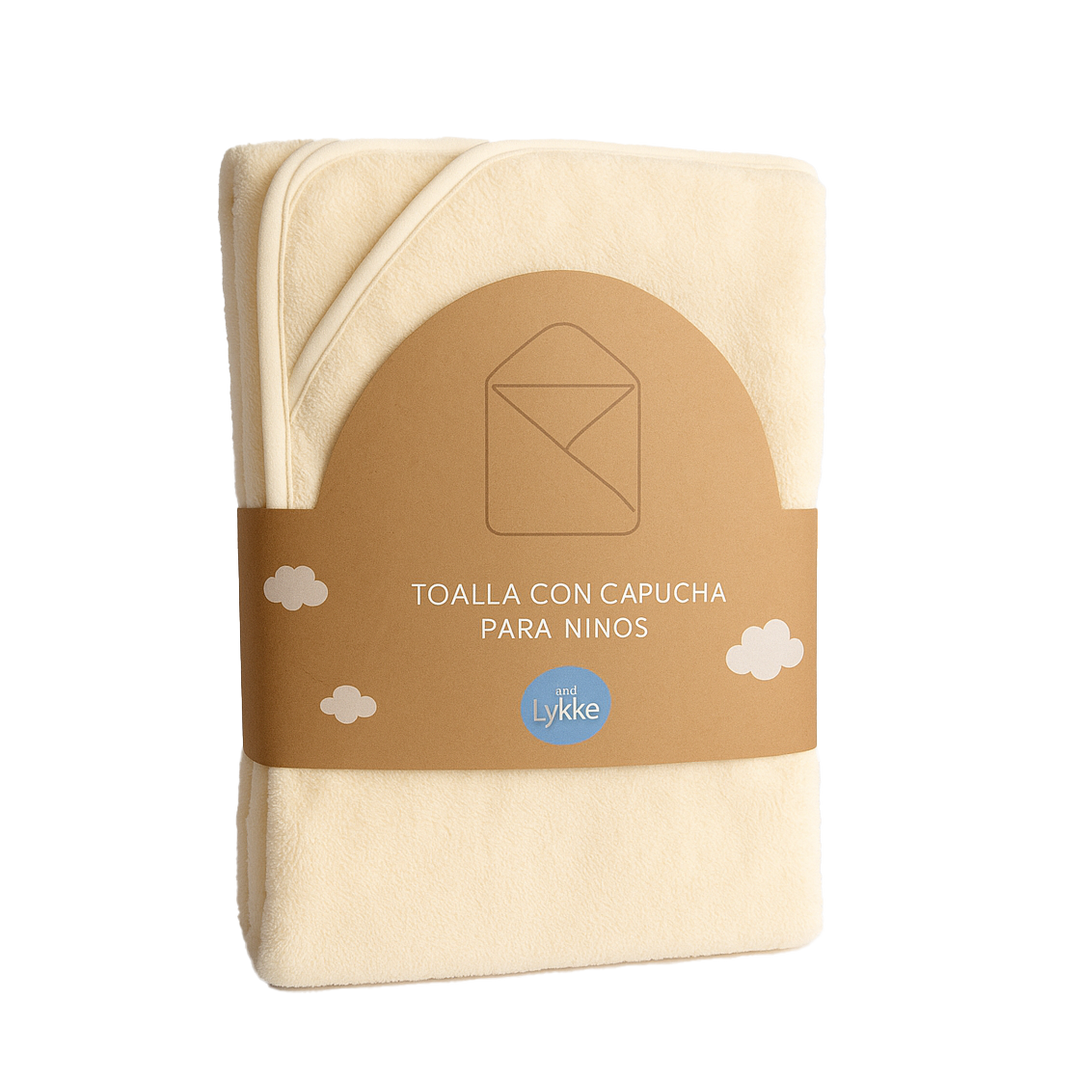 TOALLA CON CAPUCHA PARA NIÑOS