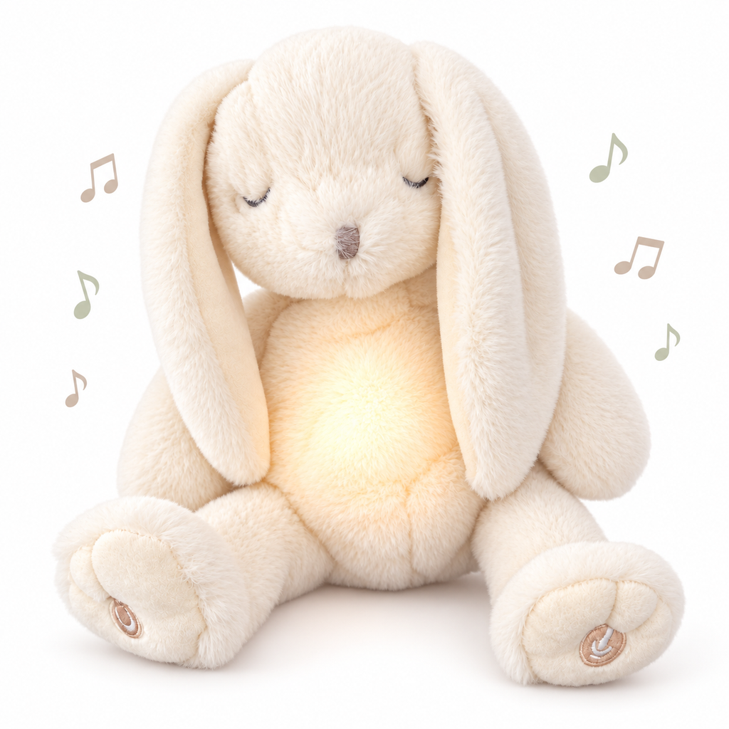 CONEJO MUSICAL BLANCO