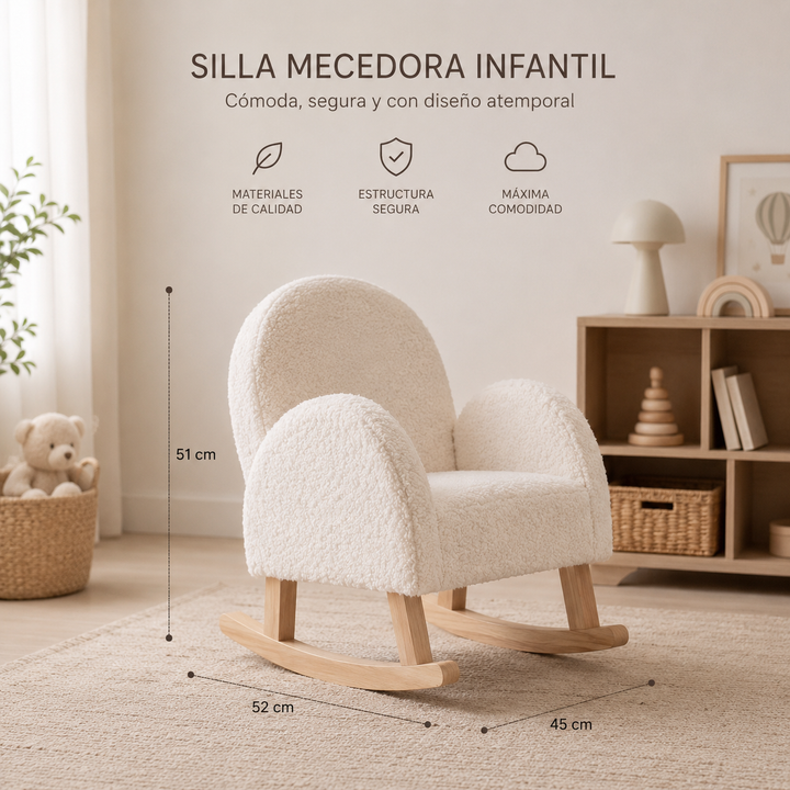 PREVENTA SOFÁ MECEDORA INFANTIL
