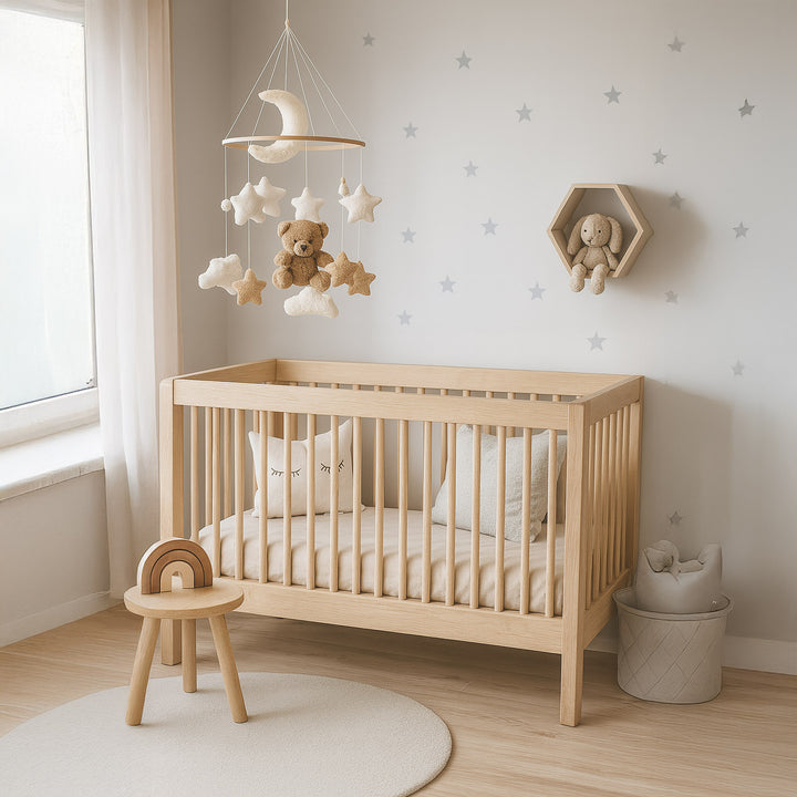 MOVIL DE MADERA OSITO PELUCHE