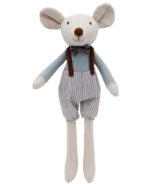 Peluche ratón suave para abrazar, diseño nórdico para los más pequeños