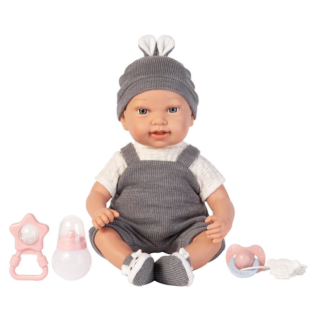 Muñeco bebé Reborn Tomás realista hecho a mano, cuerpo suave para juego de cuidado