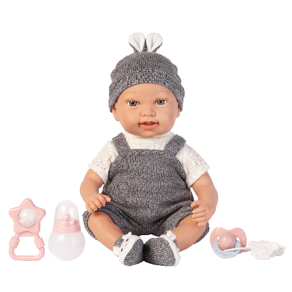 Muñeco bebé Reborn Tomás realista hecho a mano, cuerpo suave para juego de cuidado